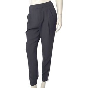 Kenneth Cole Reaction Black Capri Dress Pants Y2K Office Siren Quiet Luxury M